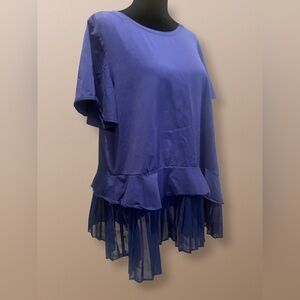 Eloquii Mixed Media Tee